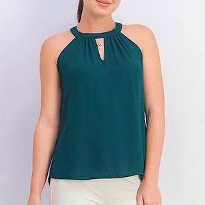NWT Papermoon Bonney Keyhole Halter Blouse